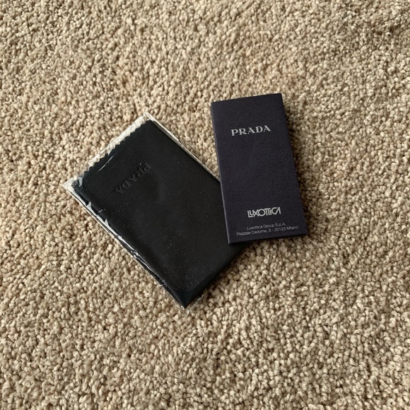 Prada Tortiseshell Conceptual Cat Eye Sunglasses - Picture 10 of 10